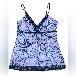 Vintage Y2K 2000s babydoll satin tank top medium pink fairy fairie women’s